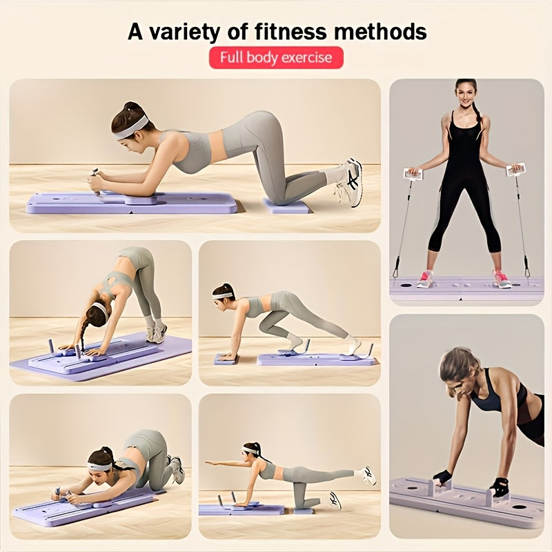 8-in-1 Ab Muscle & Push-up Pilates Board