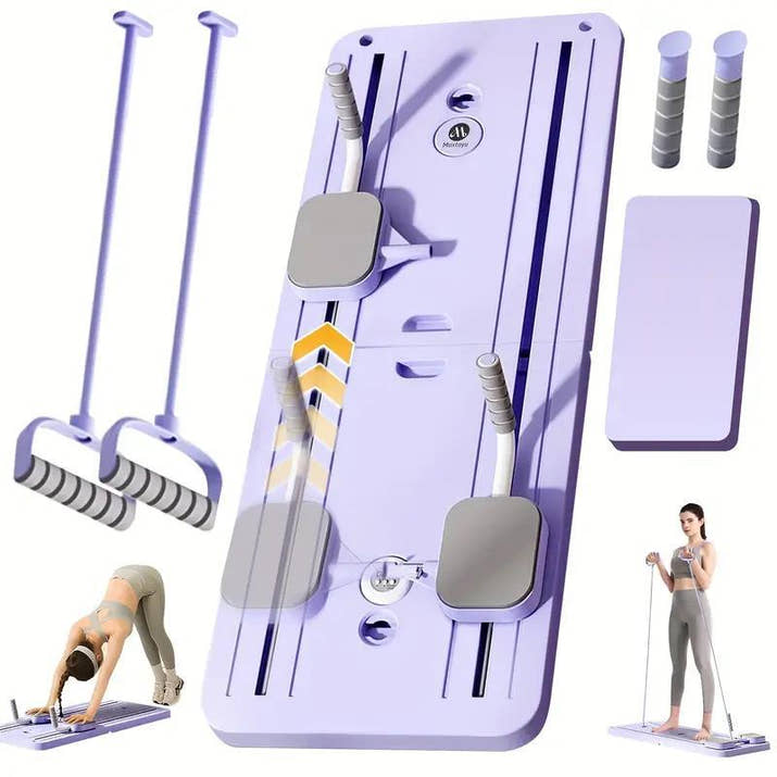 8-in-1 Ab Muscle & Push-up Pilates Board
